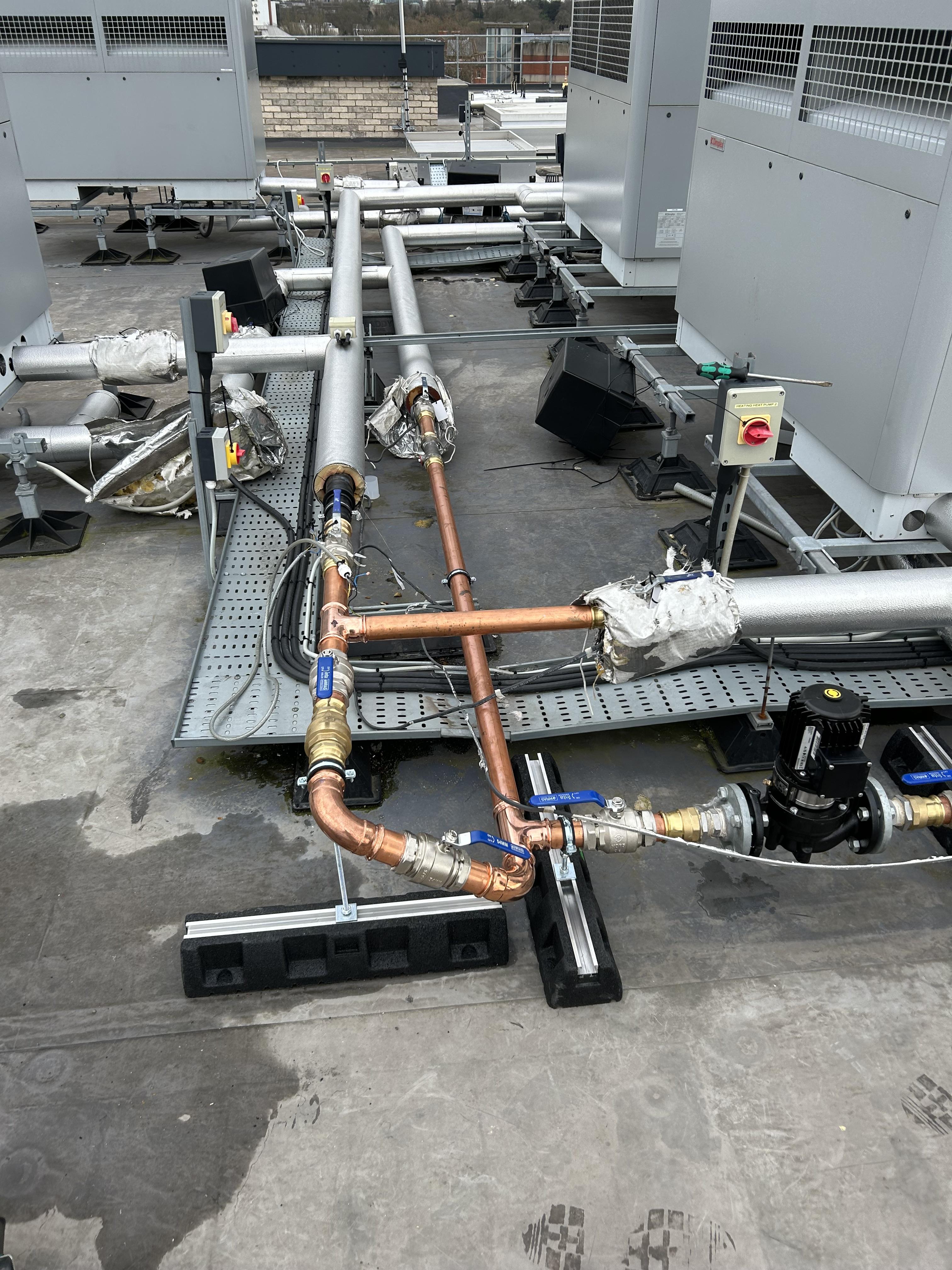 Heat pump installation